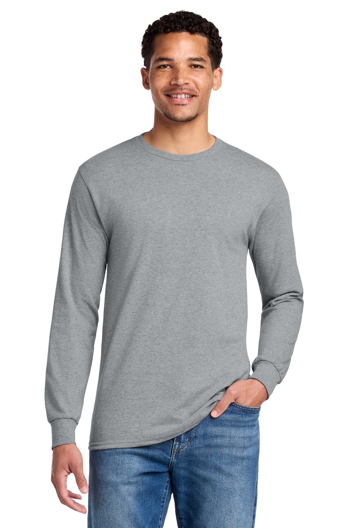 Jerzees® - Dri-Power® 50/50 Cotton/Poly Long Sleeve T-Shirt. 29LS