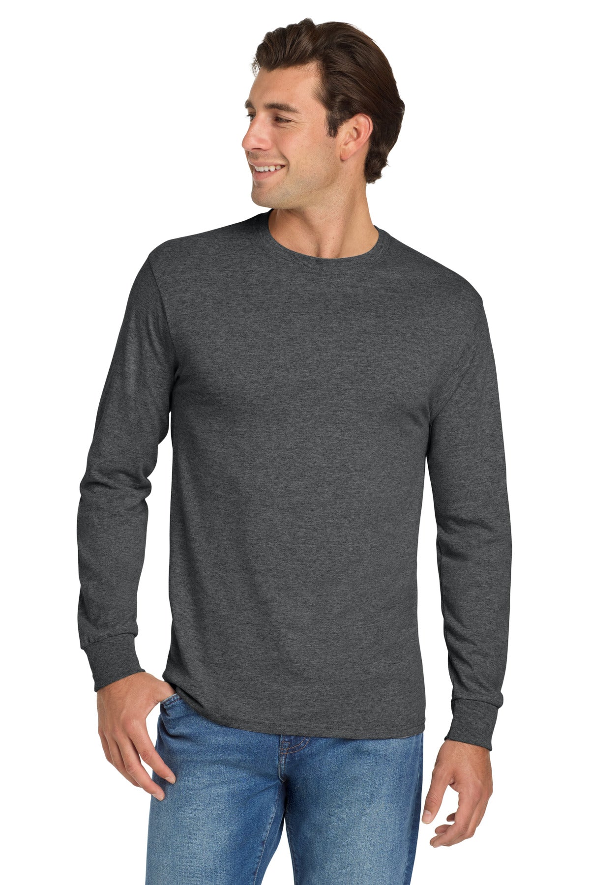 Jerzees® - Dri-Power® 50/50 Cotton/Poly Long Sleeve T-Shirt. 29LS