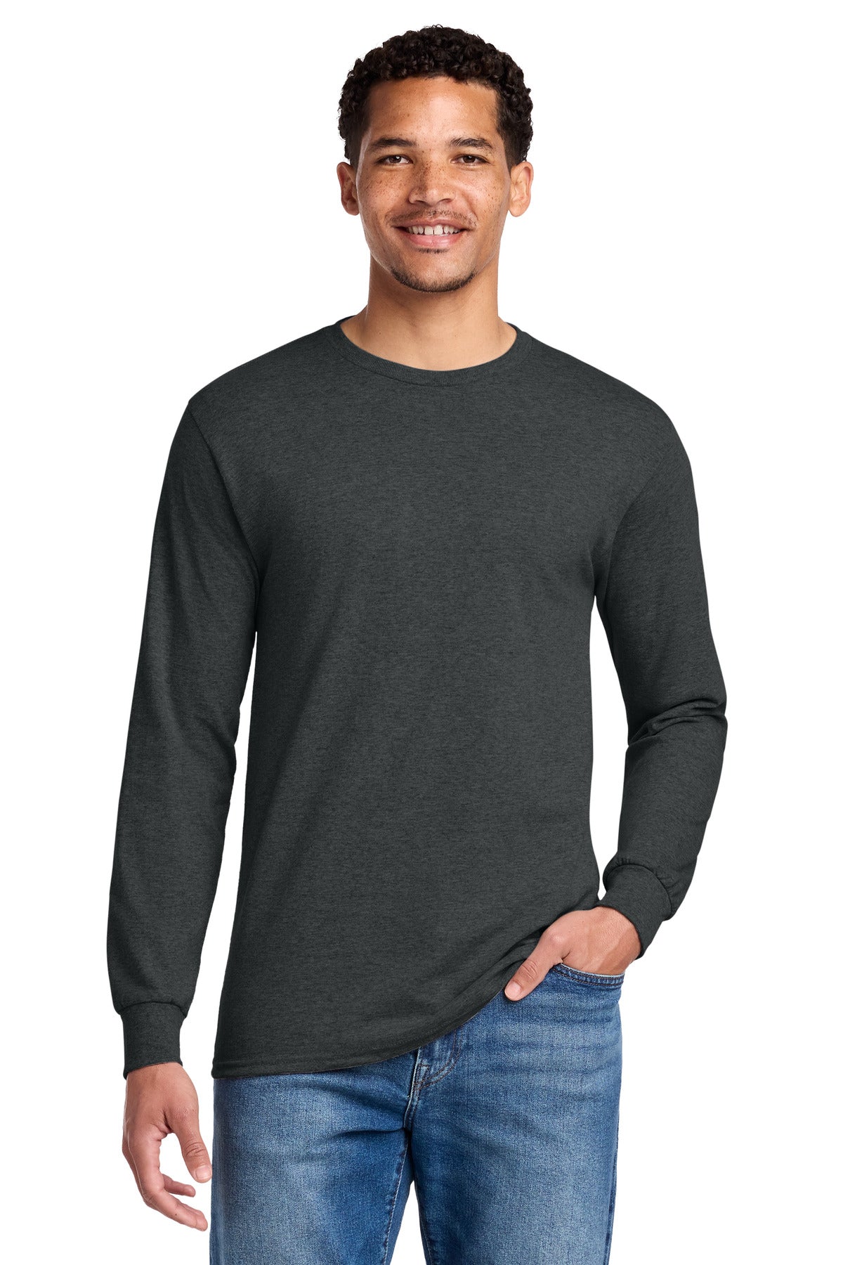 Jerzees® - Dri-Power® 50/50 Cotton/Poly Long Sleeve T-Shirt. 29LS