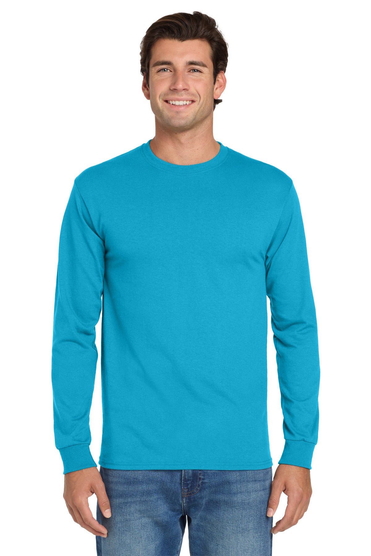 Jerzees® - Dri-Power® 50/50 Cotton/Poly Long Sleeve T-Shirt. 29LS