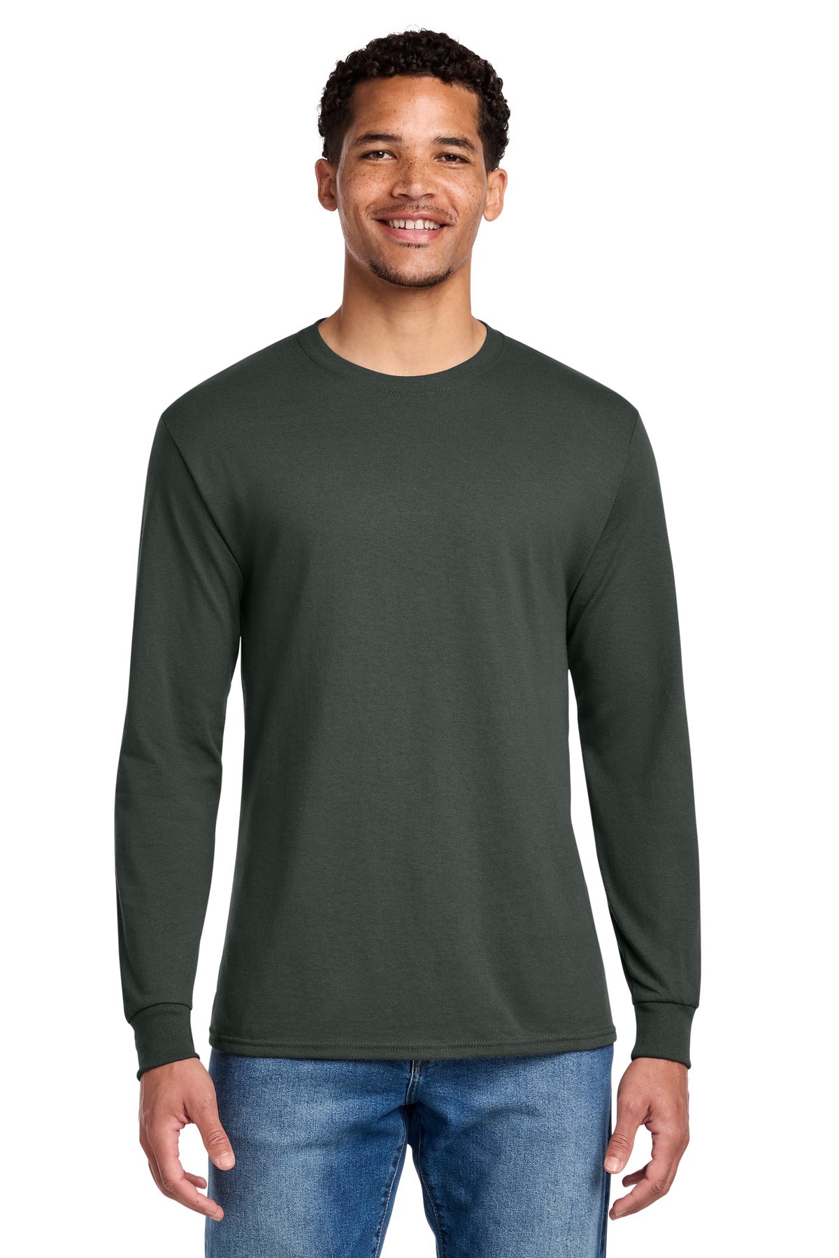 Jerzees® - Dri-Power® 50/50 Cotton/Poly Long Sleeve T-Shirt. 29LS