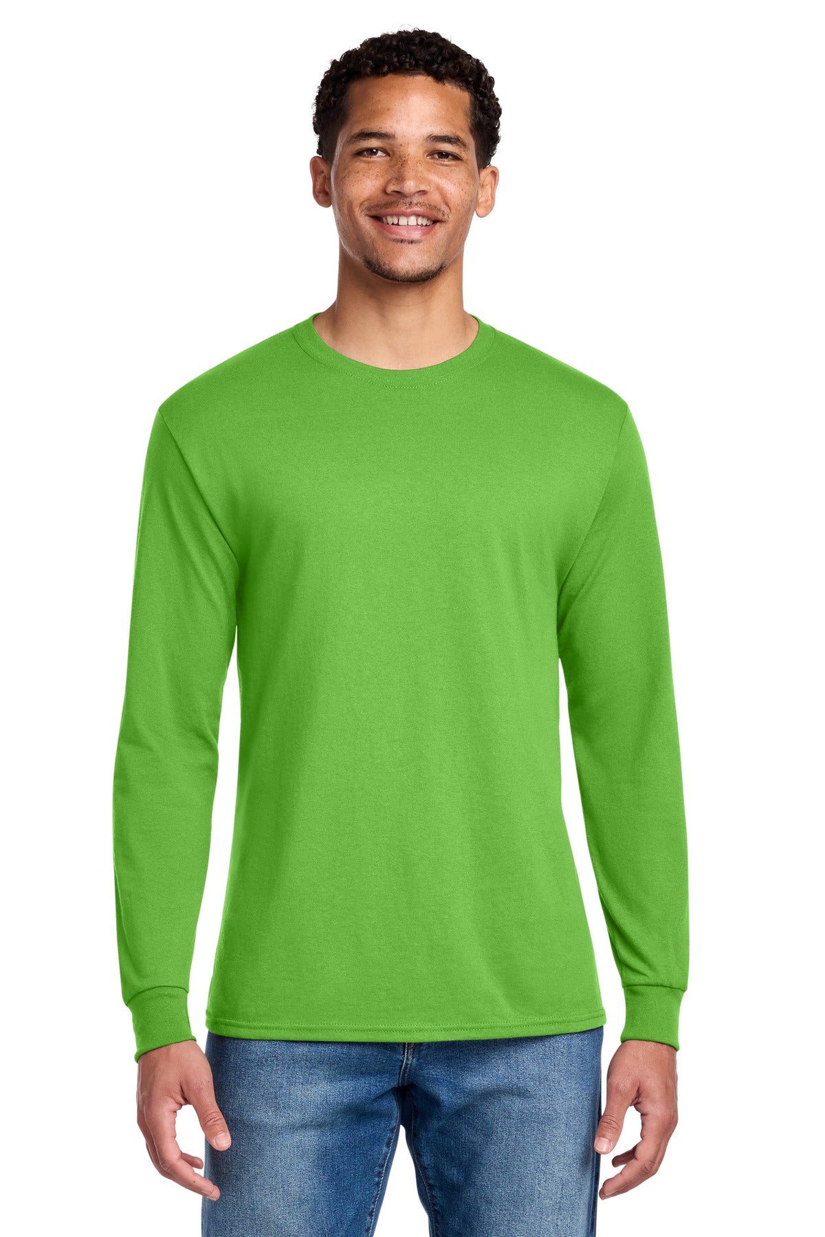 Jerzees® - Dri-Power® 50/50 Cotton/Poly Long Sleeve T-Shirt. 29LS