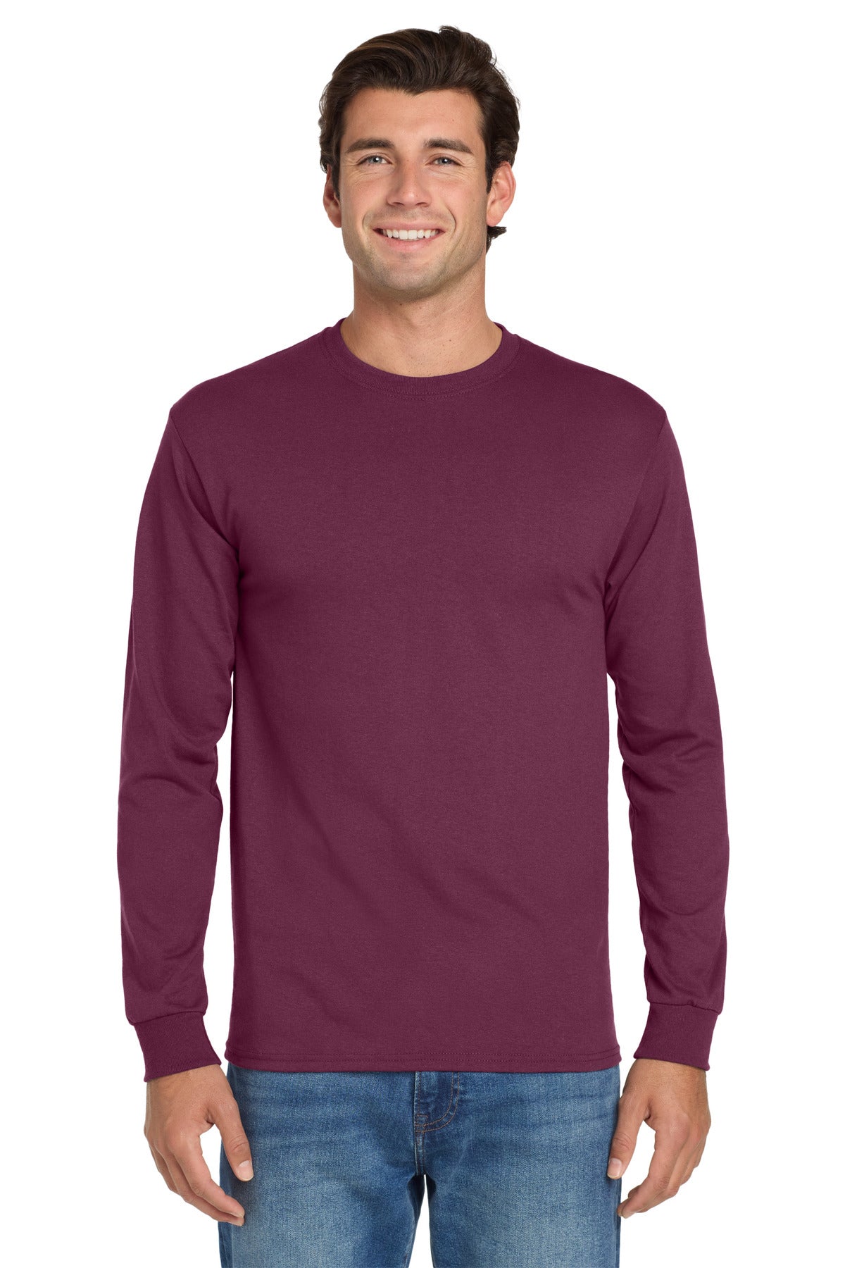 Jerzees® - Dri-Power® 50/50 Cotton/Poly Long Sleeve T-Shirt. 29LS
