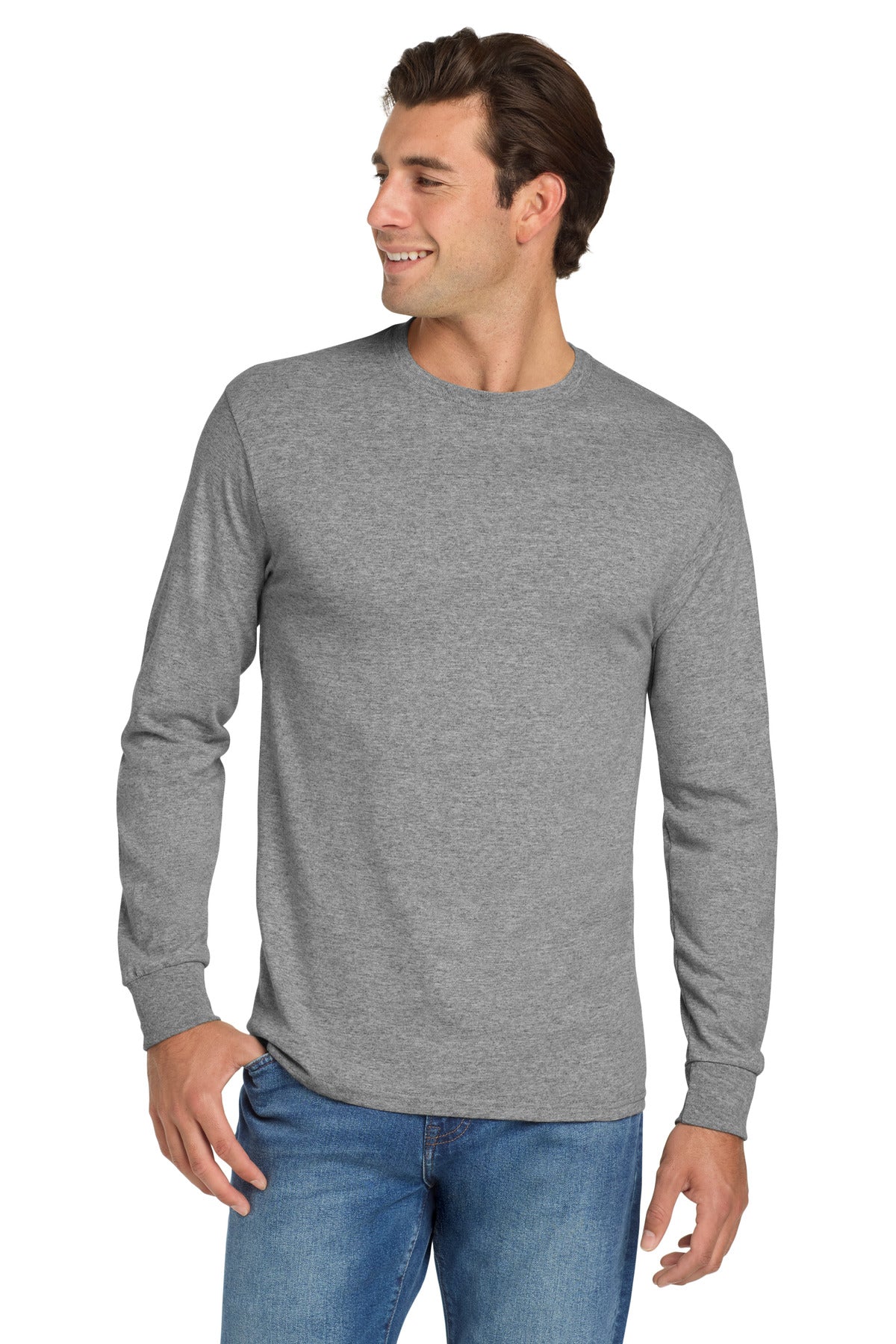 Jerzees® - Dri-Power® 50/50 Cotton/Poly Long Sleeve T-Shirt. 29LS