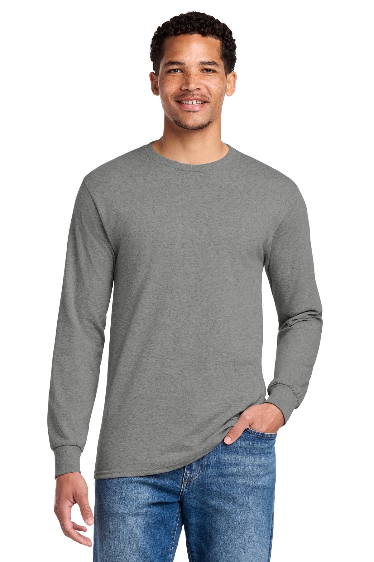 Jerzees® - Dri-Power® 50/50 Cotton/Poly Long Sleeve T-Shirt. 29LS