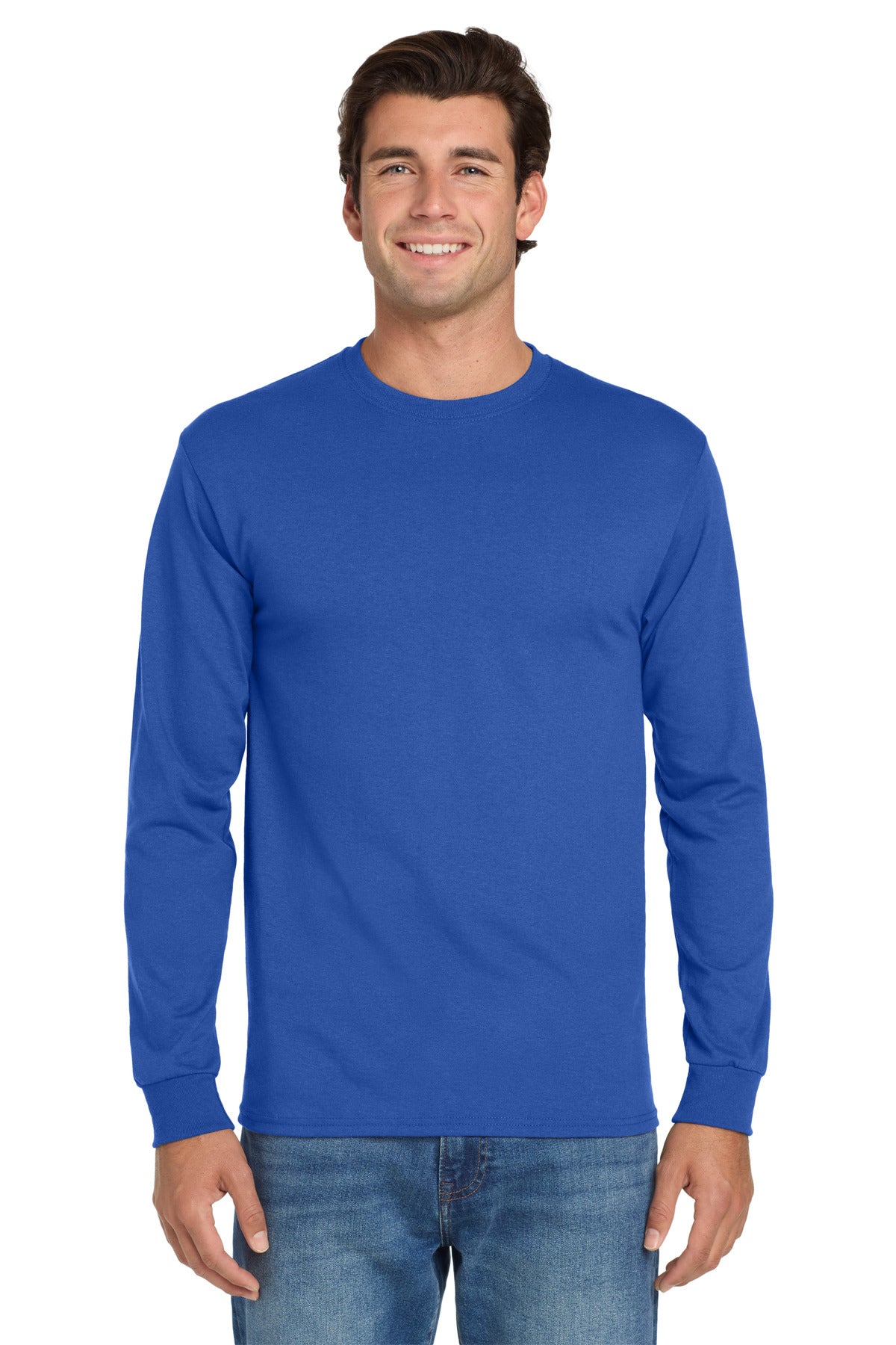 Jerzees® - Dri-Power® 50/50 Cotton/Poly Long Sleeve T-Shirt. 29LS