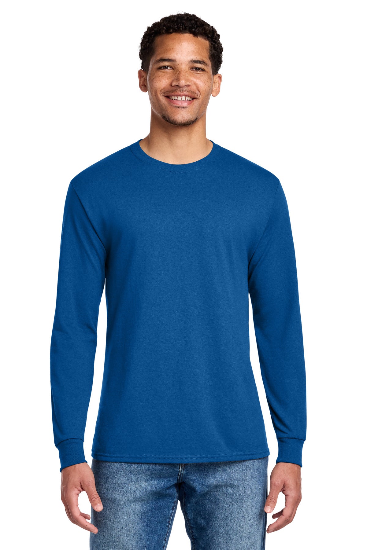 Jerzees® - Dri-Power® 50/50 Cotton/Poly Long Sleeve T-Shirt. 29LS