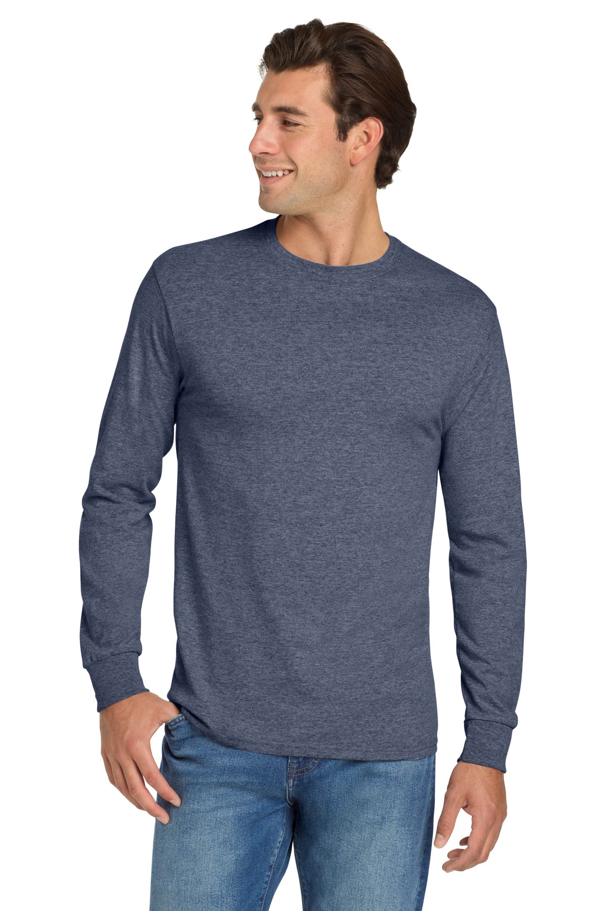Jerzees® - Dri-Power® 50/50 Cotton/Poly Long Sleeve T-Shirt. 29LS