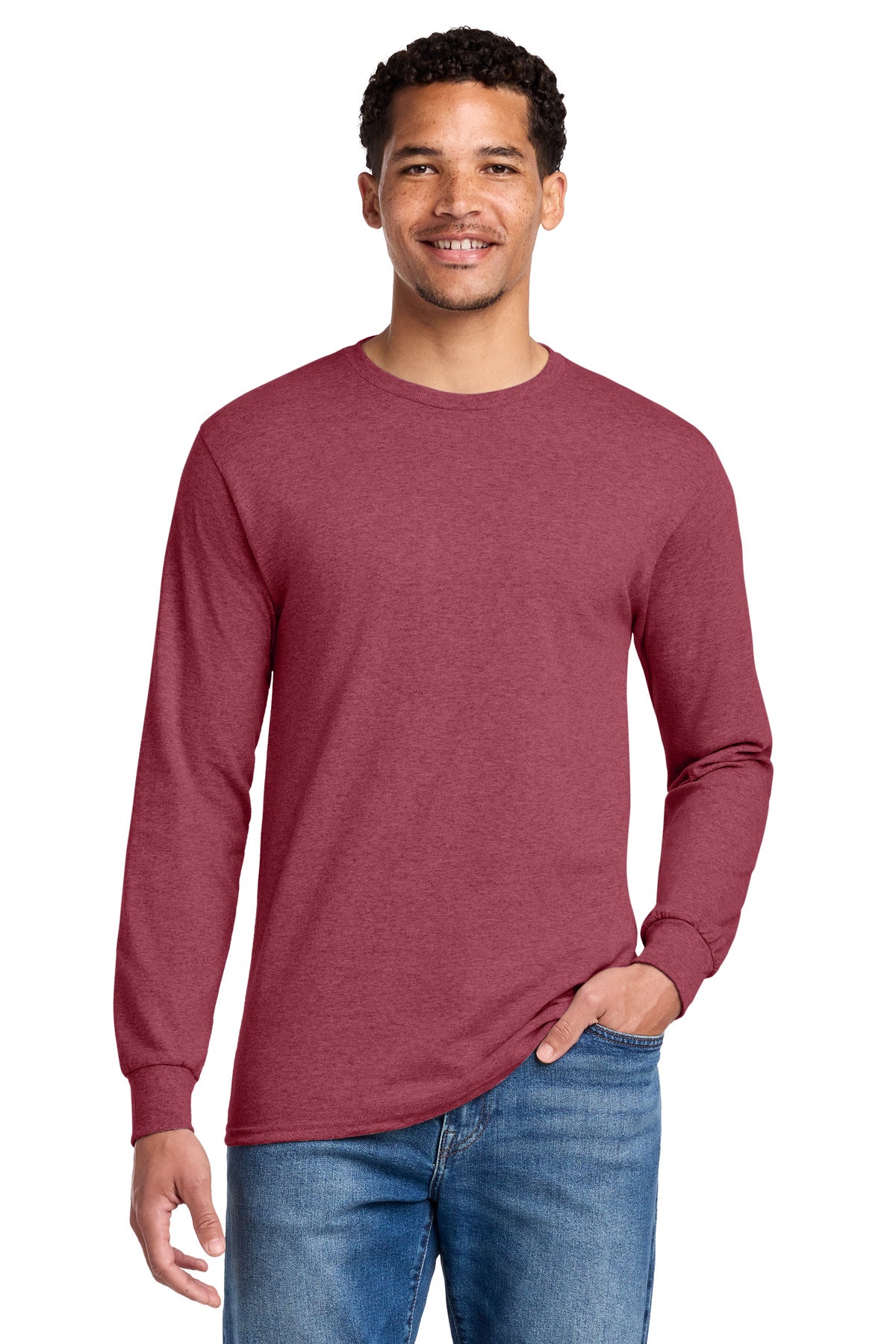 Jerzees® - Dri-Power® 50/50 Cotton/Poly Long Sleeve T-Shirt. 29LS