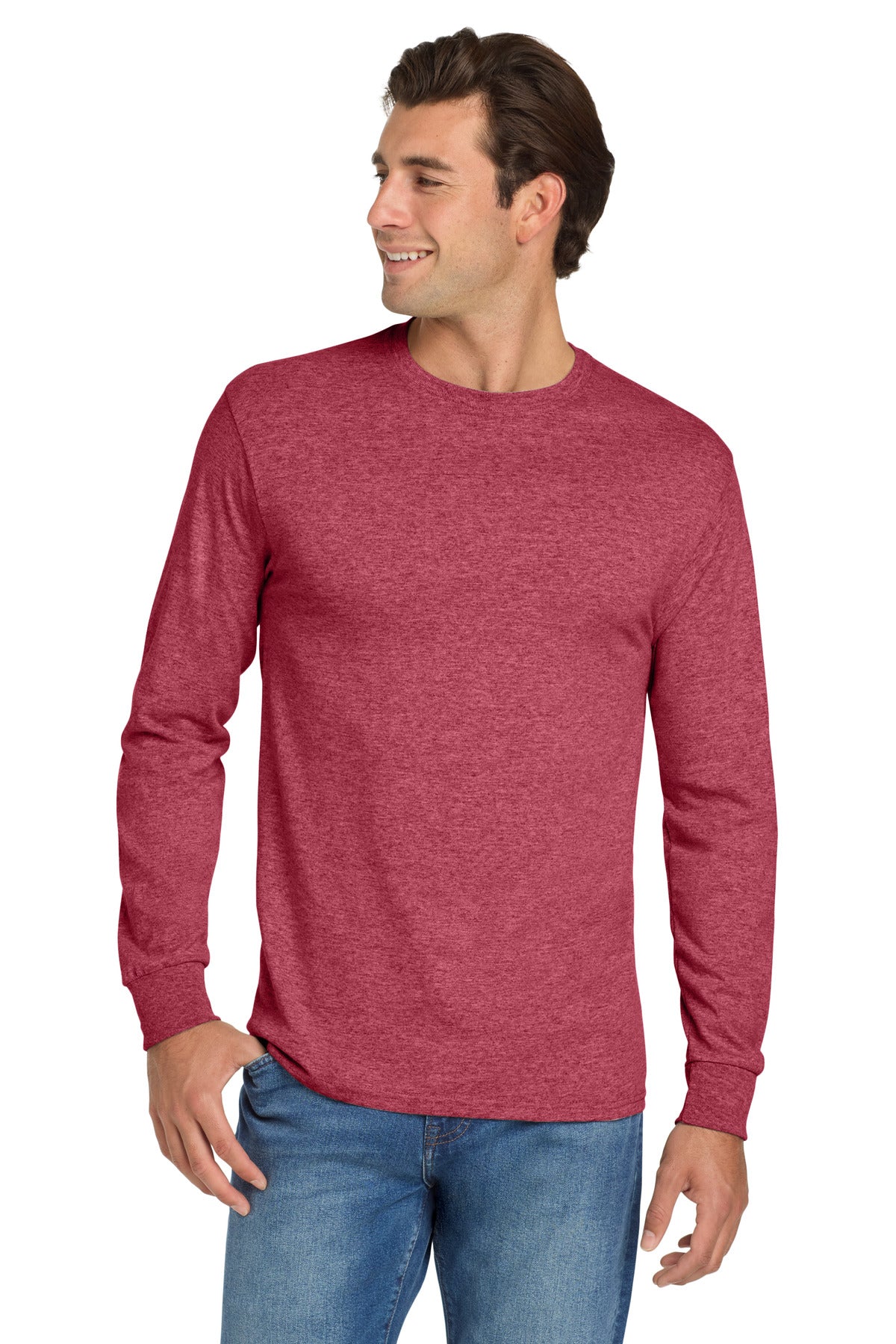 Jerzees® - Dri-Power® 50/50 Cotton/Poly Long Sleeve T-Shirt. 29LS