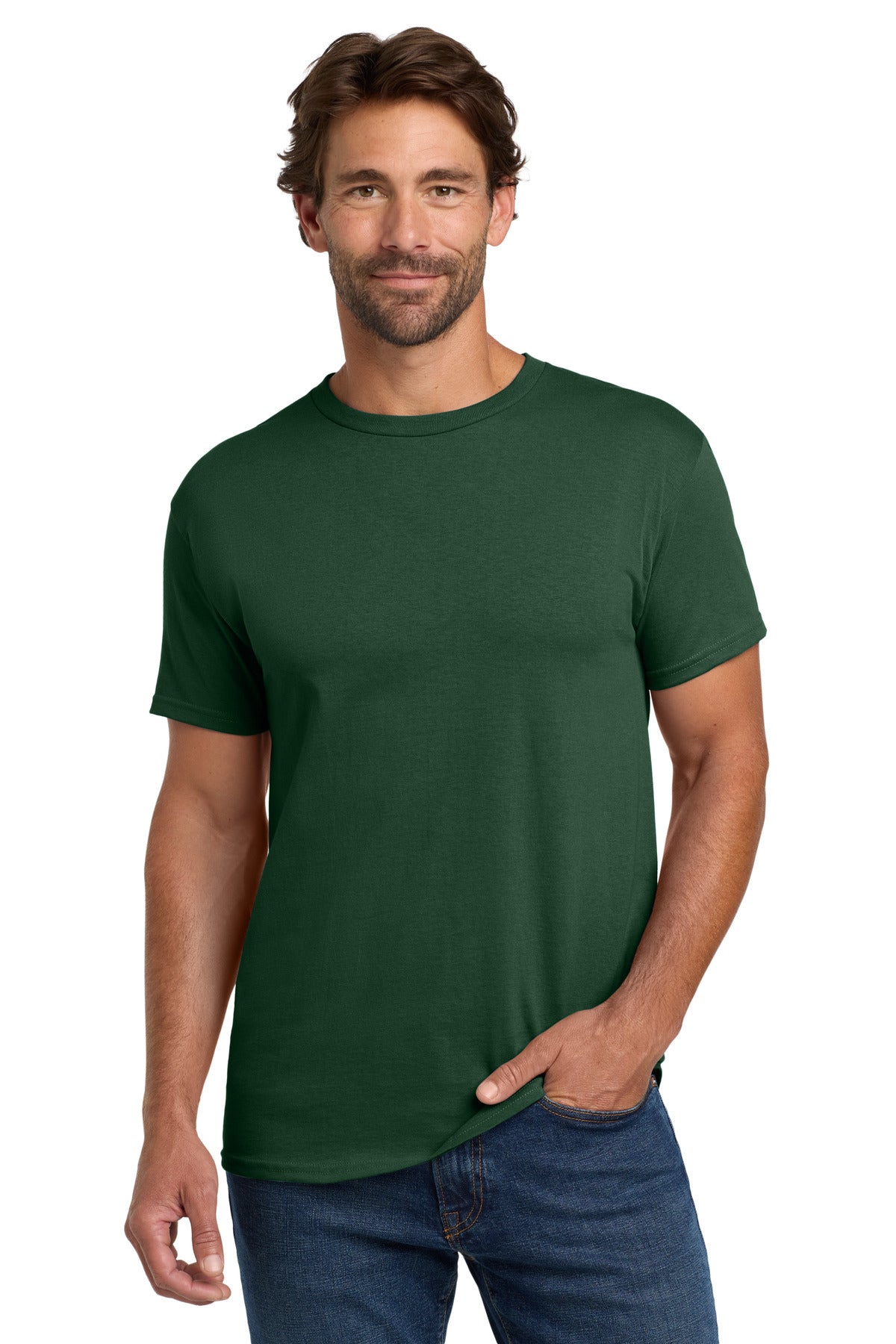 Hanes® - Essential-T 100% Cotton T-Shirt. 5280