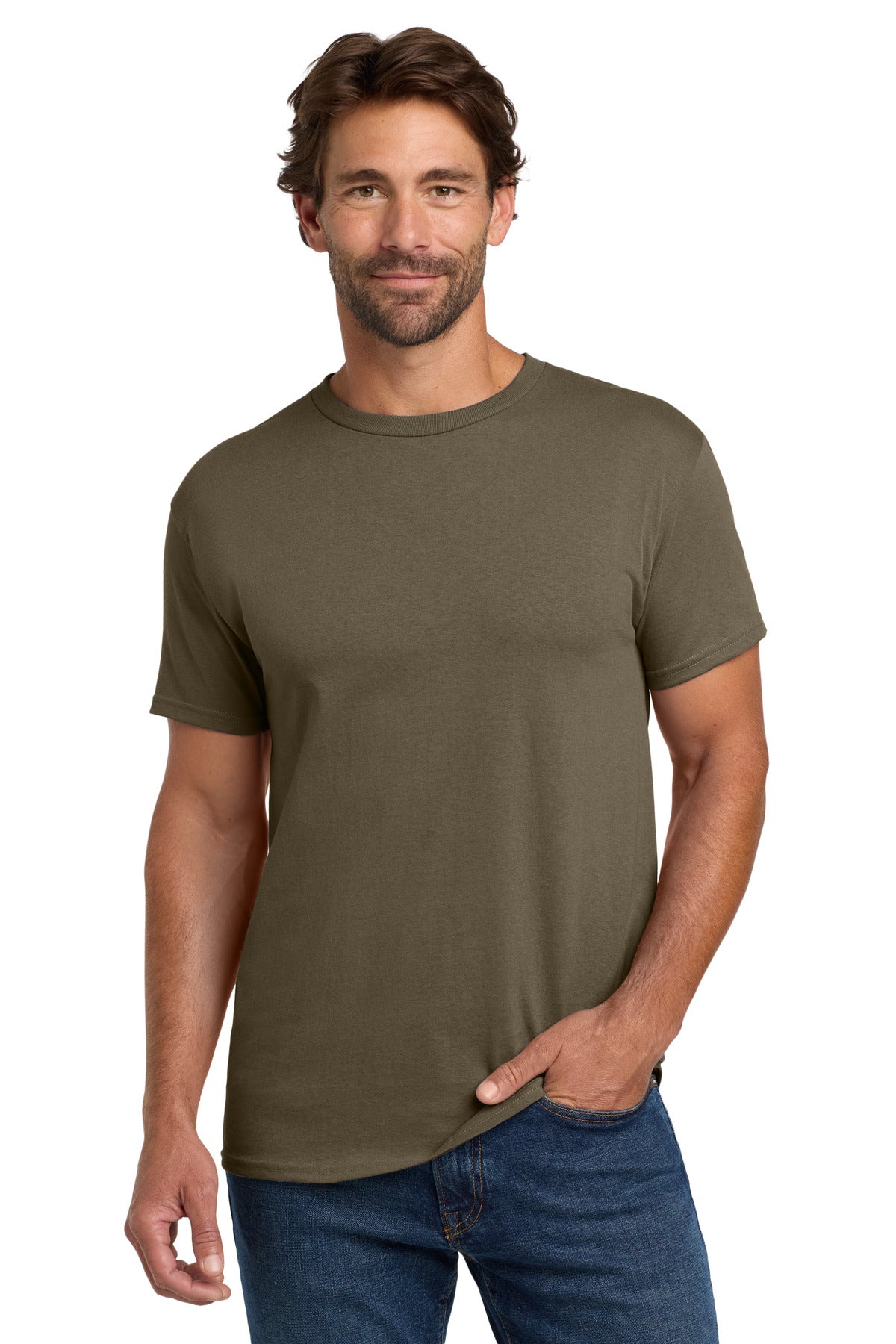 Hanes® - Essential-T 100% Cotton T-Shirt. 5280
