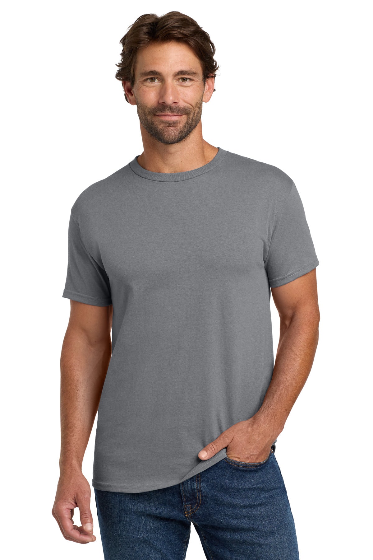Hanes® - Essential-T 100% Cotton T-Shirt. 5280