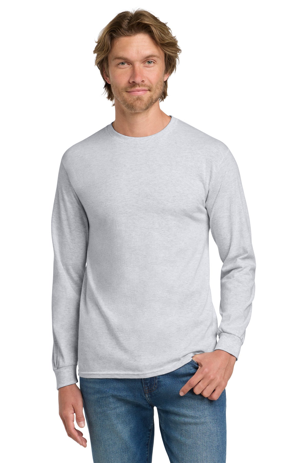 Gildan® - Heavy Cotton™ 100% Cotton Long Sleeve T-Shirt. 5400