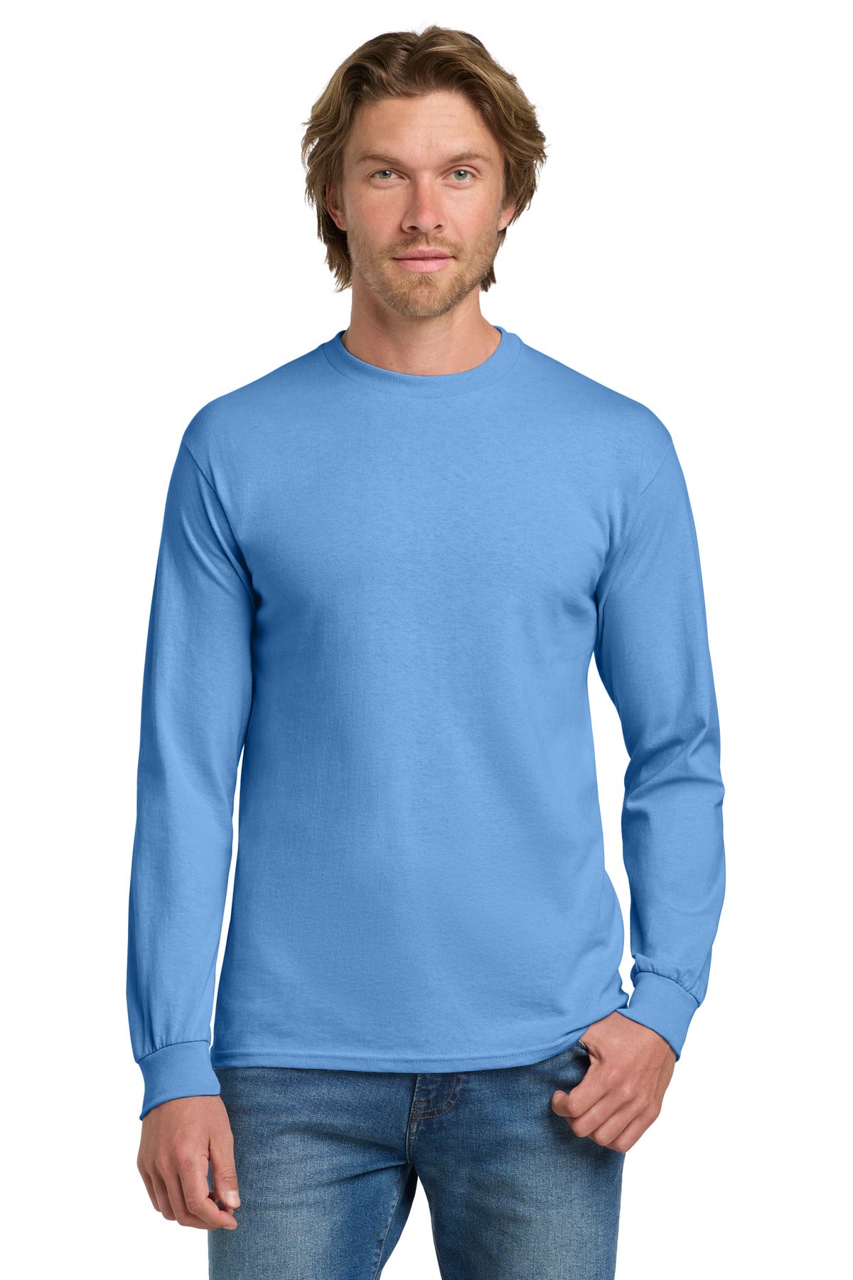Gildan® - Heavy Cotton™ 100% Cotton Long Sleeve T-Shirt. 5400
