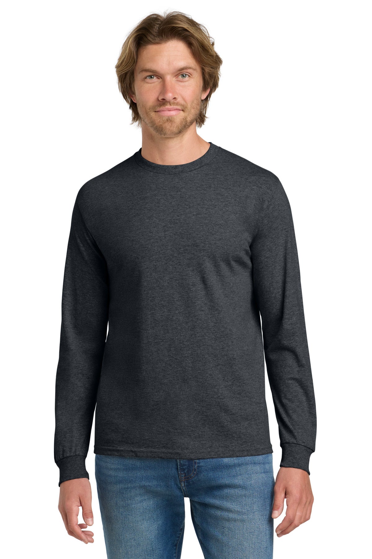 Gildan® - Heavy Cotton™ 100% Cotton Long Sleeve T-Shirt. 5400