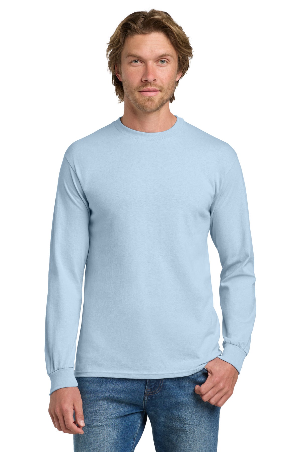 Gildan® - Heavy Cotton™ 100% Cotton Long Sleeve T-Shirt. 5400
