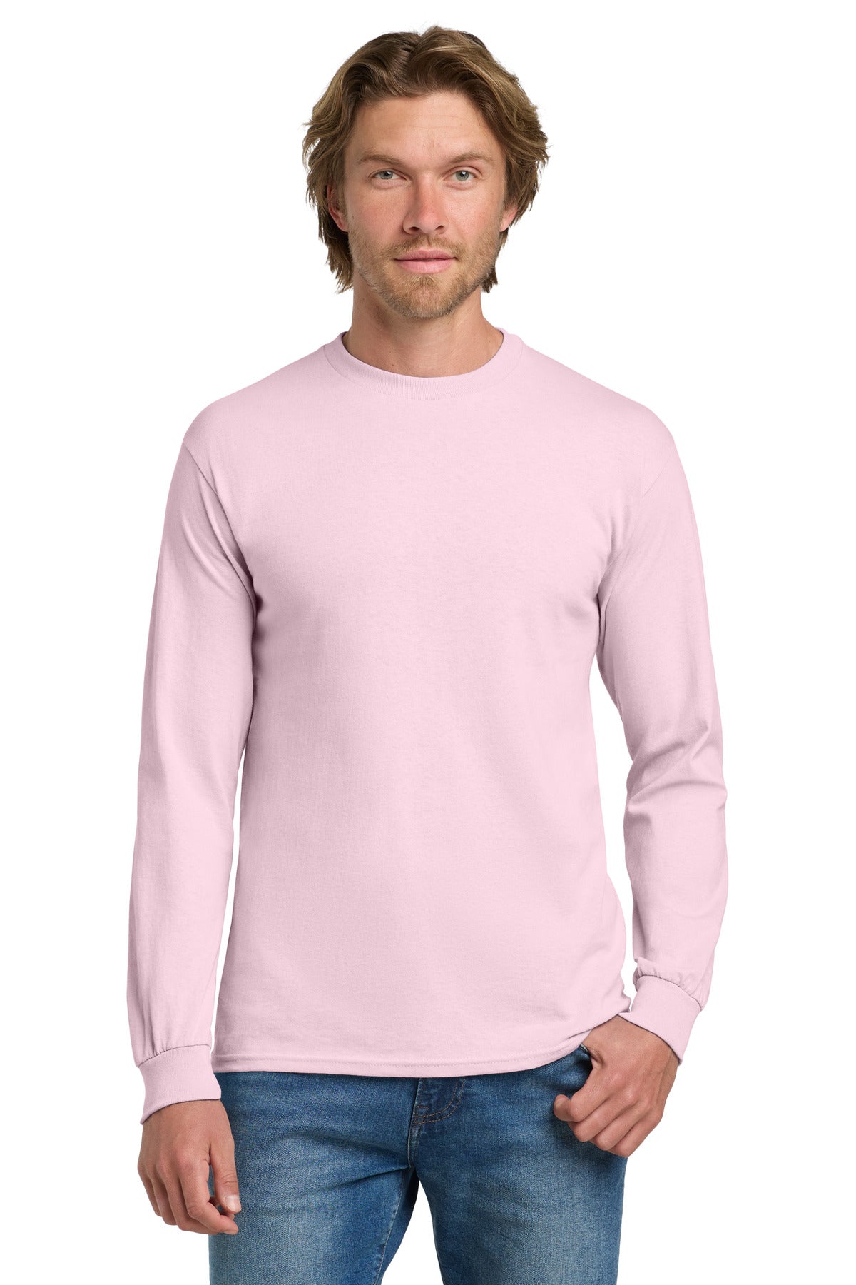Gildan® - Heavy Cotton™ 100% Cotton Long Sleeve T-Shirt. 5400