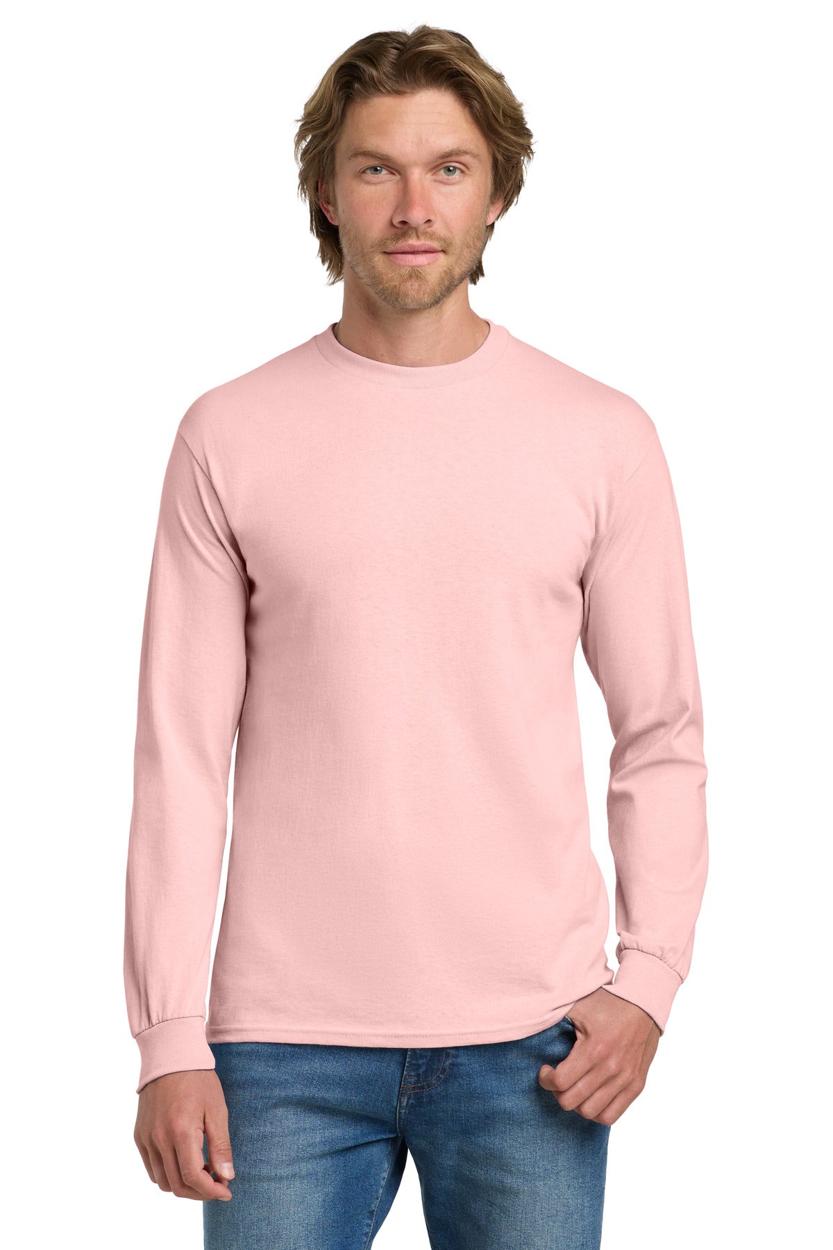 Gildan® - Heavy Cotton™ 100% Cotton Long Sleeve T-Shirt. 5400