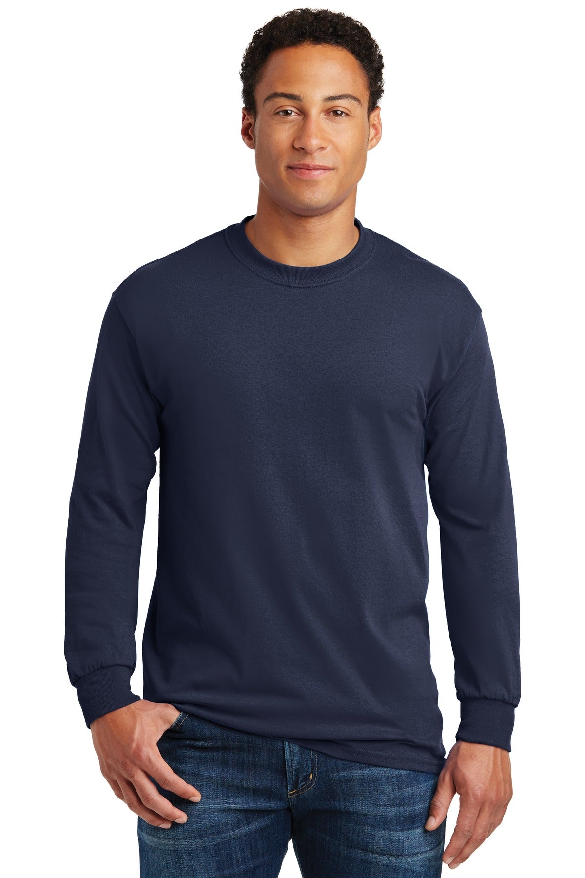Gildan® - Heavy Cotton™ 100% Cotton Long Sleeve T-Shirt. 5400