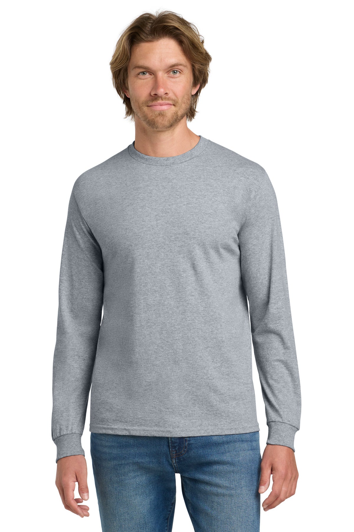 Gildan® - Heavy Cotton™ 100% Cotton Long Sleeve T-Shirt. 5400