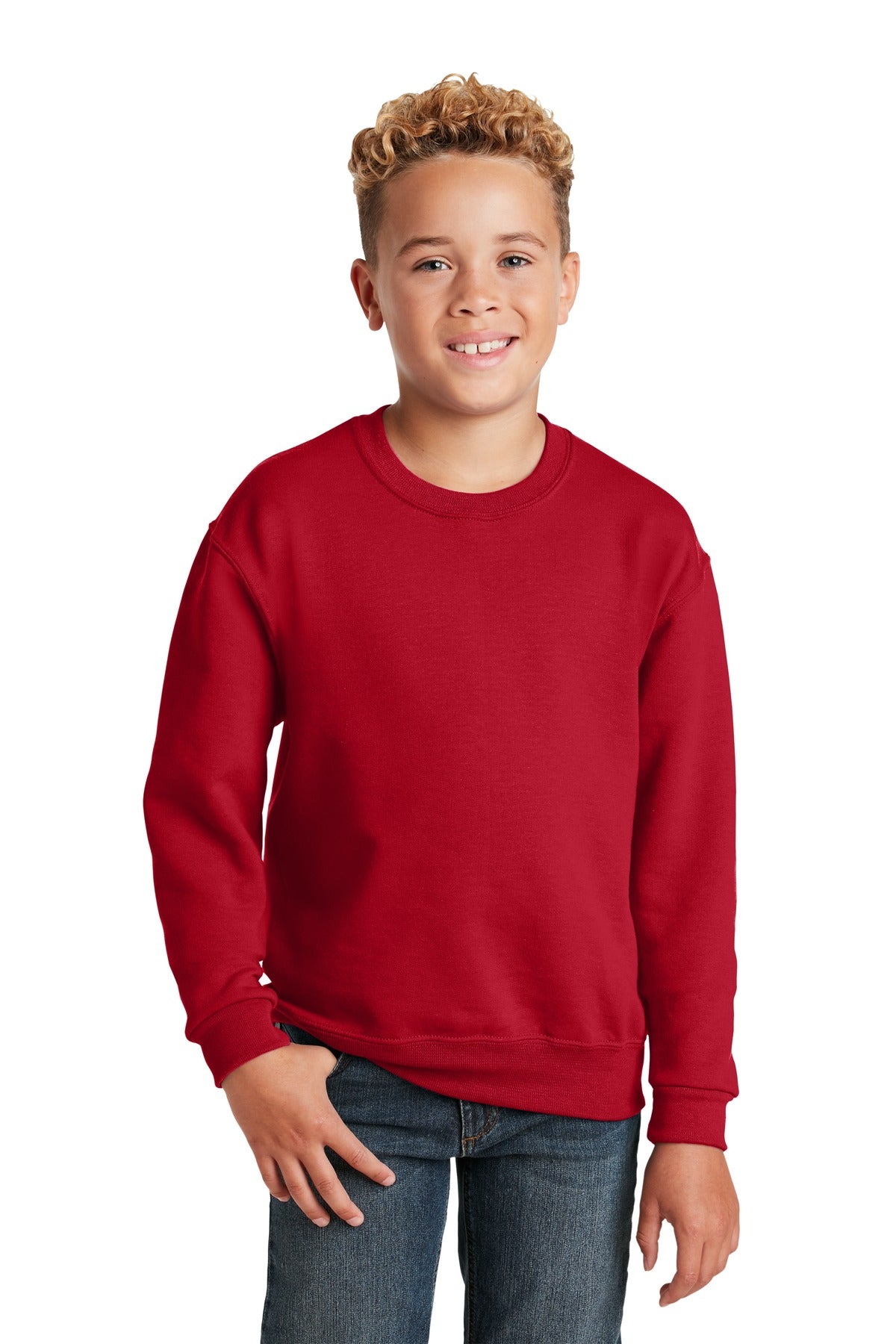 Jerzees® - Youth NuBlend® Crewneck Sweatshirt. 562B