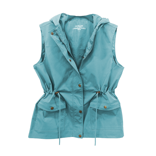Ladies Sleeveless Vest with Hood