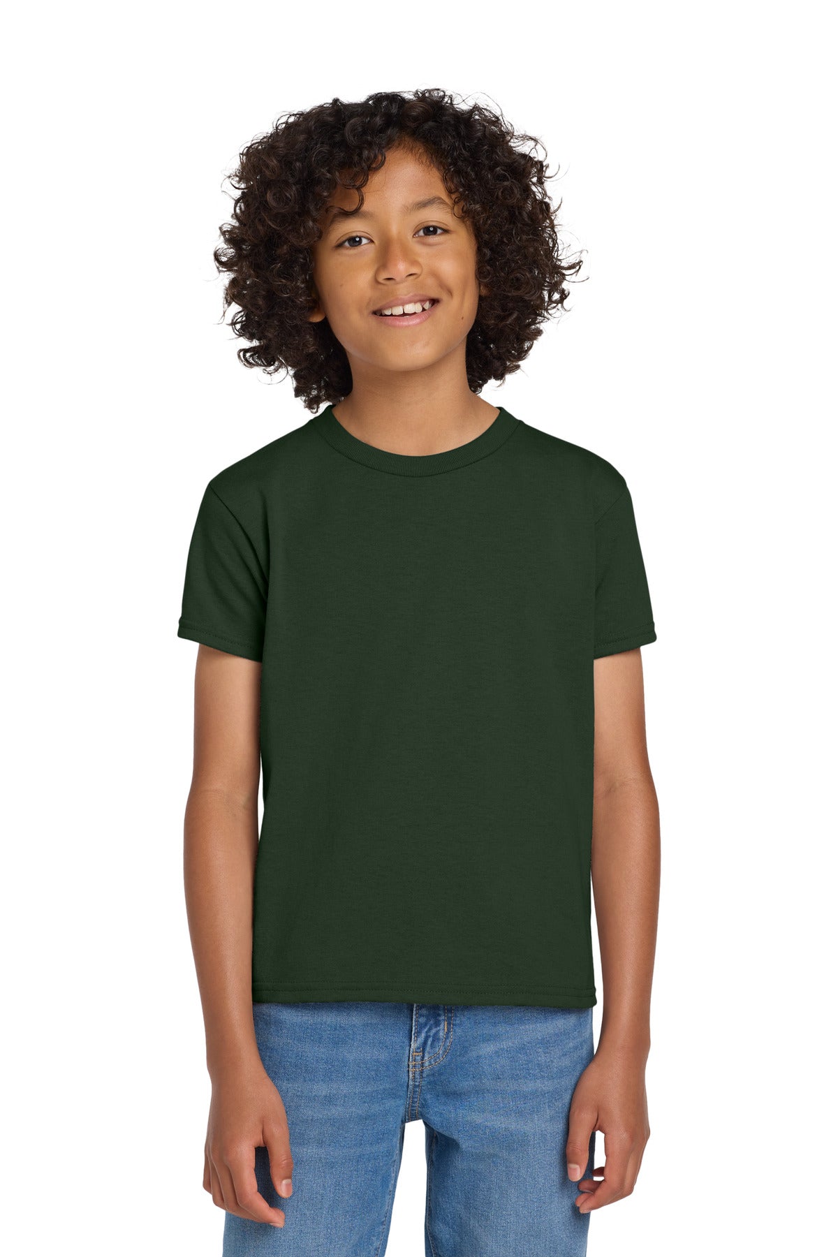 Gildan® Youth DryBlend® 50 Cotton/50 Poly T-Shirt. 8000B