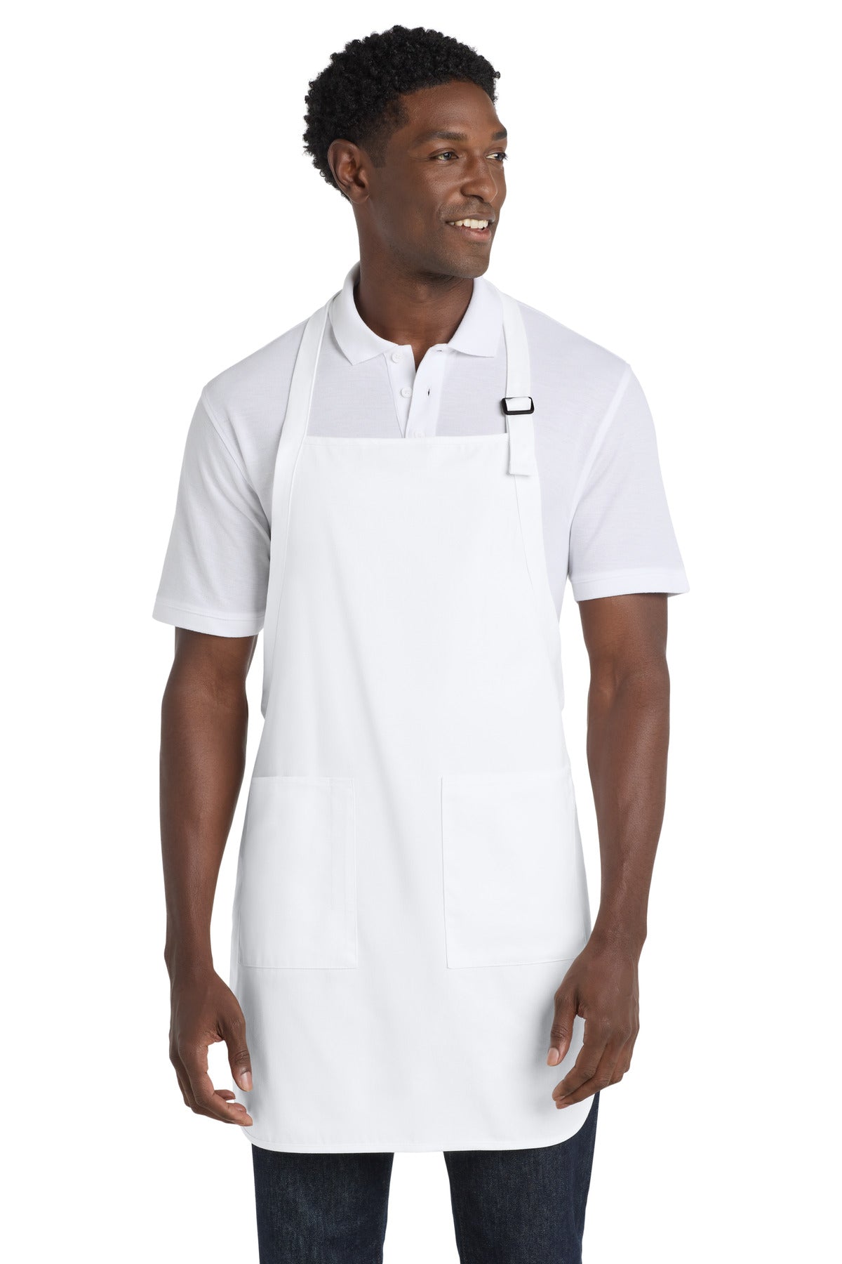 Port Authority® Full-Length Apron with Pockets. A500