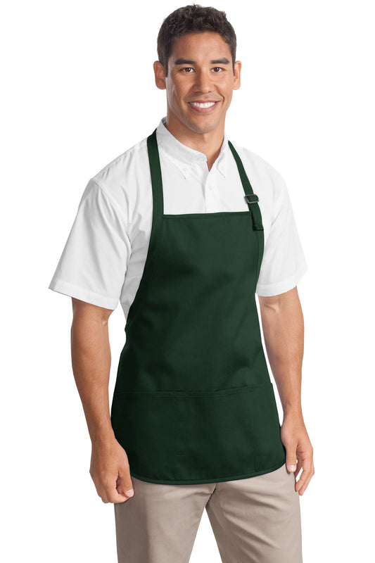 Port Authority® Medium-Length Apron with Pouch Pockets. A510