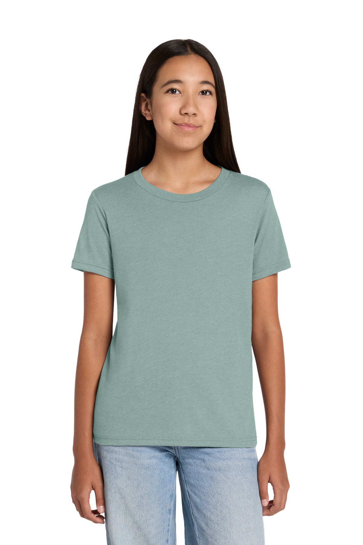 BELLA+CANVAS® Youth Heather CVC Tee BC3001YCVC