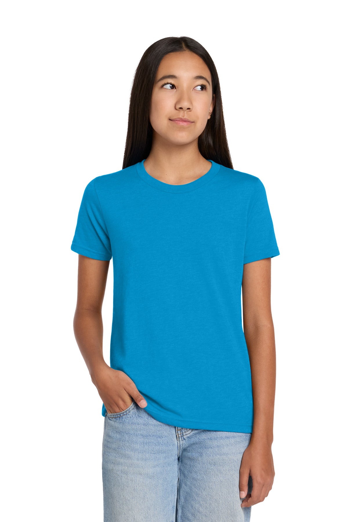 BELLA+CANVAS® Youth Heather CVC Tee BC3001YCVC