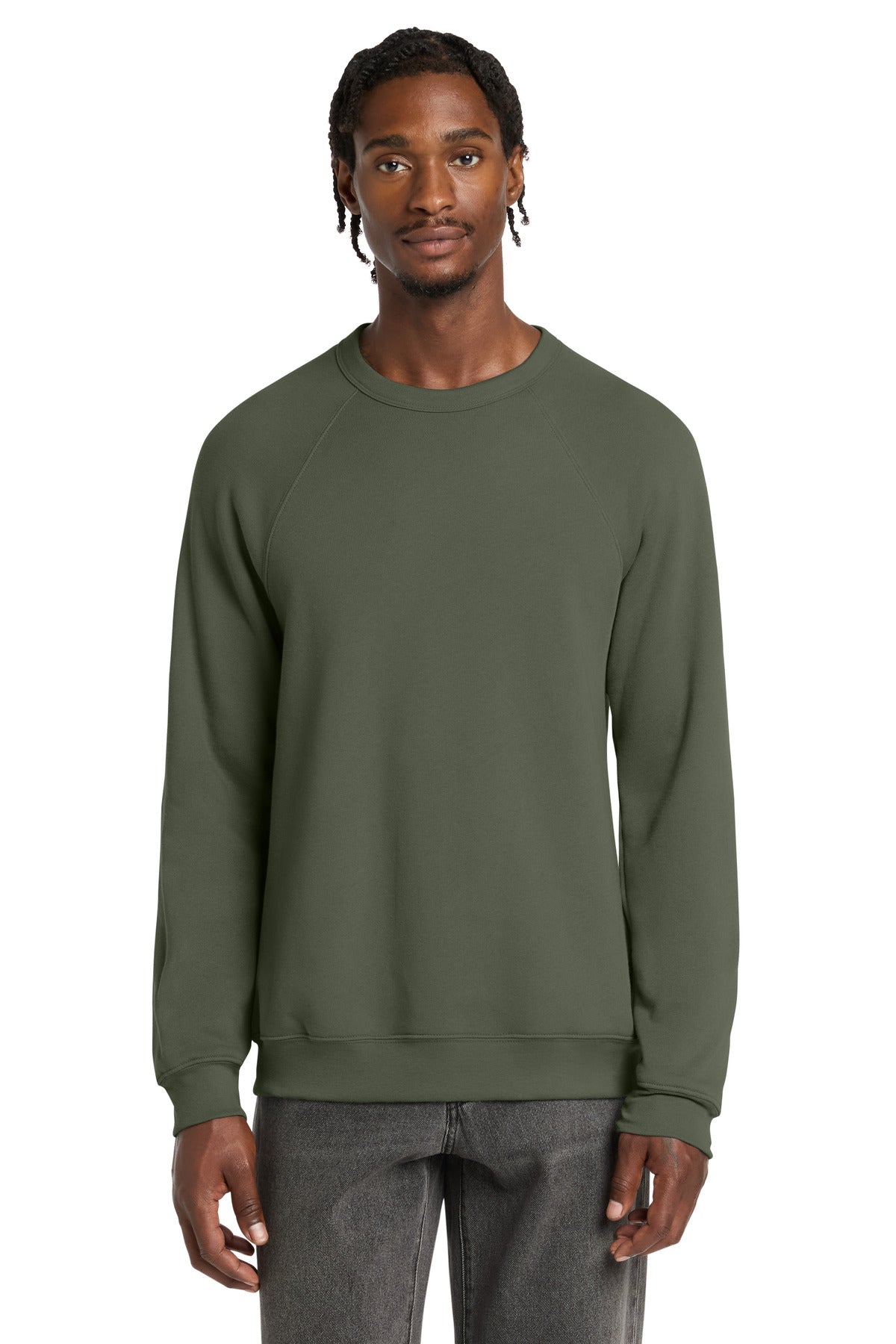 BELLA+CANVAS ® Unisex Sponge Fleece Raglan Sweatshirt. BC3901
