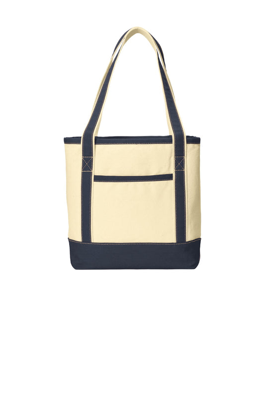Port Authority® Medium Cotton Canvas Tote. BG412