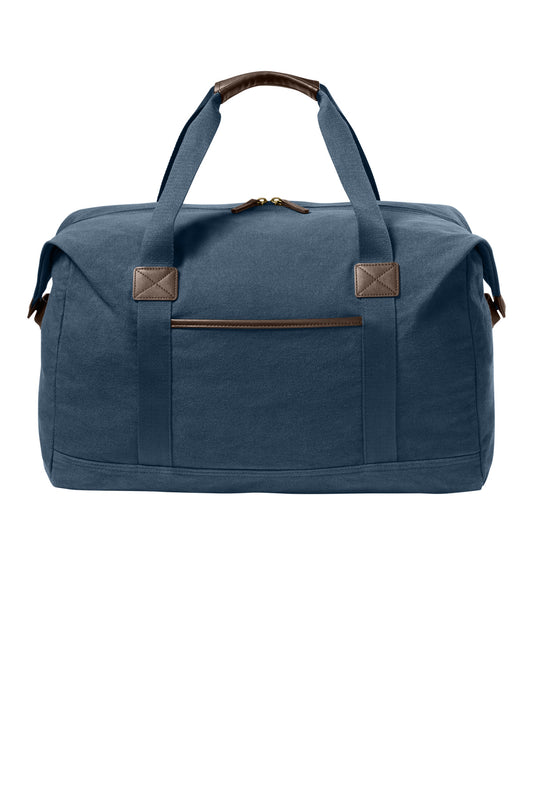 Port Authority® Washed Canvas Duffel BG8030