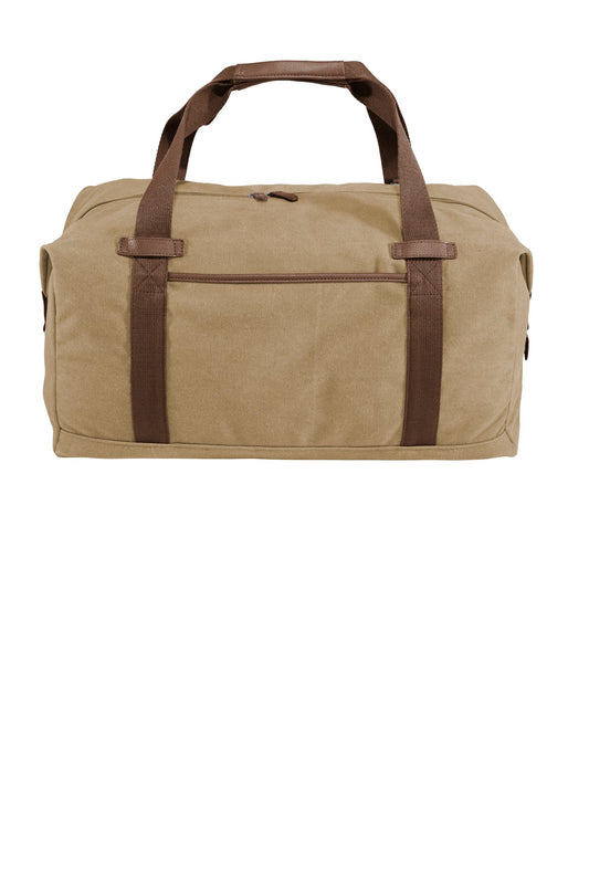 Port Authority ? Cotton Canvas Duffel. BG803