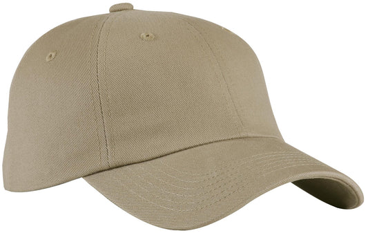 Port Authority® Unstructured Brushed Twill Cap. BTU
