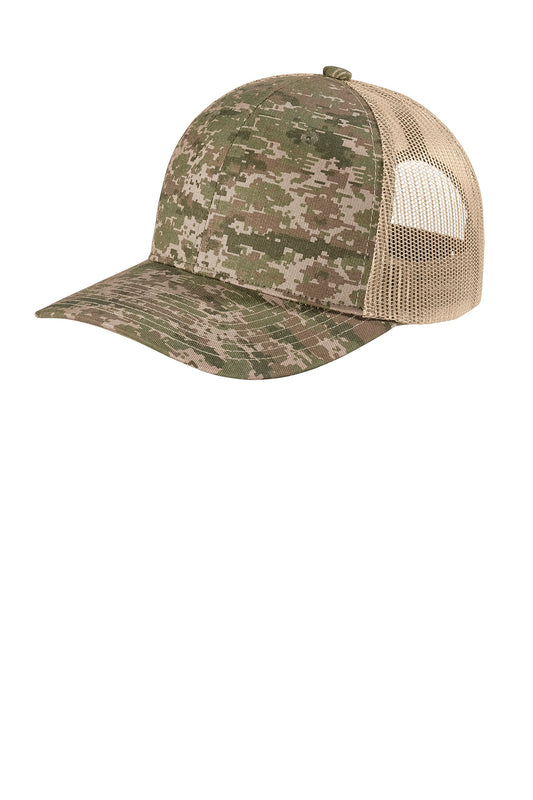 Port Authority ® Digi Camo Snapback Trucker Cap C404
