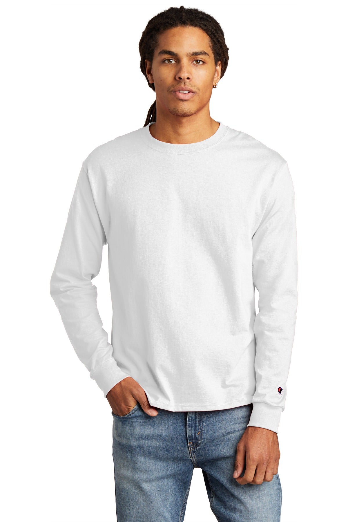 Champion ? Heritage 5.2-Oz. Jersey Long Sleeve Tee CC8C