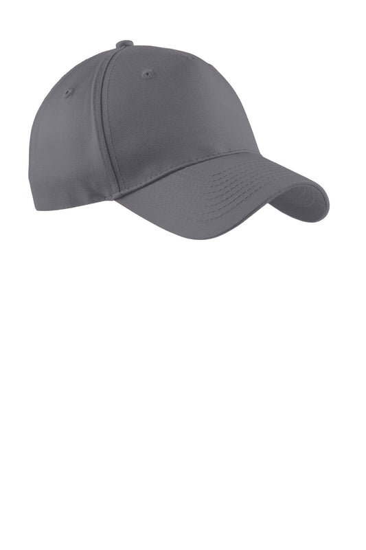 Port Authority® Five-Panel Twill Cap. CP86