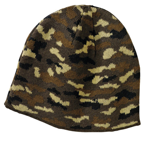 Port & Company®Camo Beanie Cap. CP91C