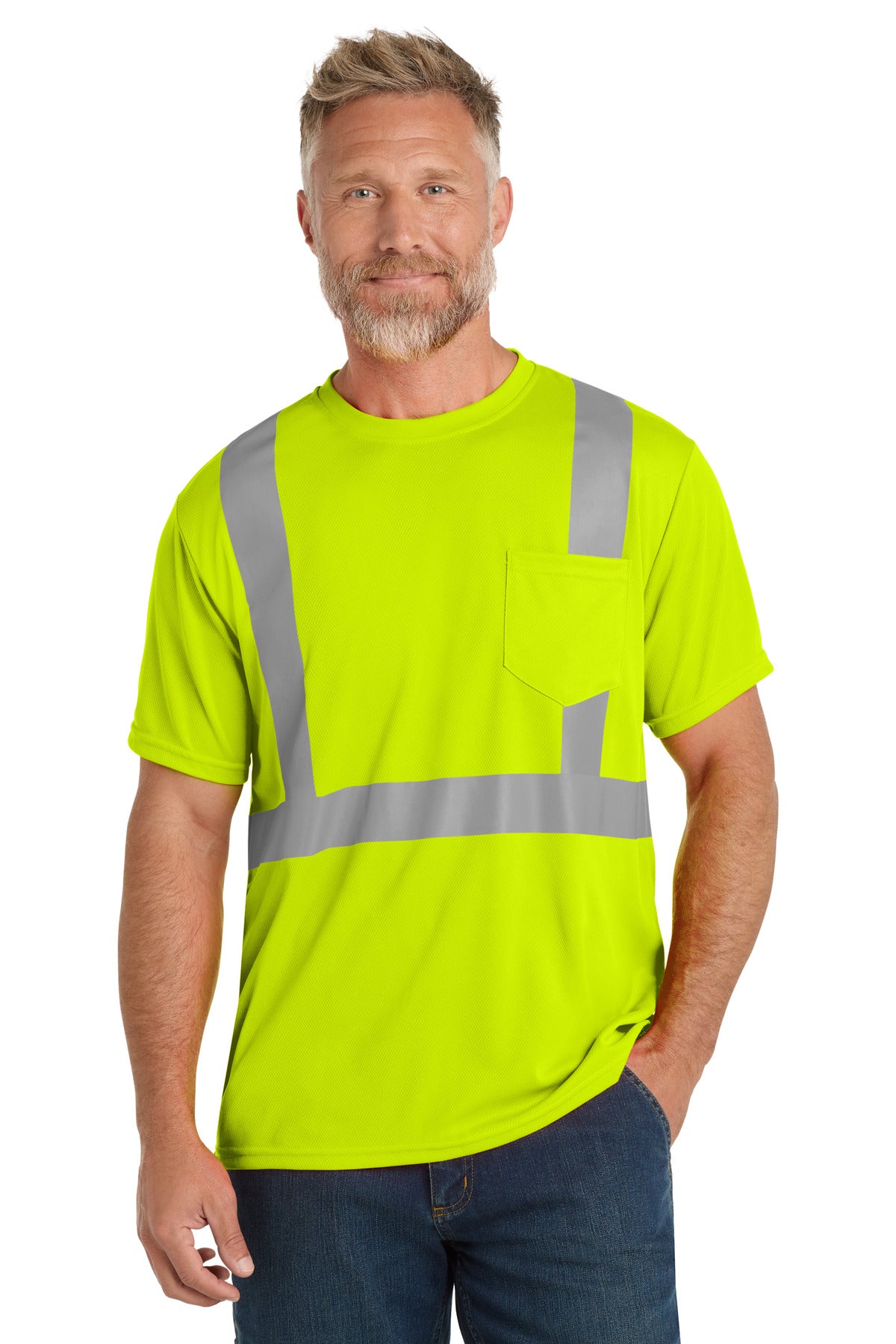 CornerStone ® ANSI 107 Class 2 Mesh Tee. CS200