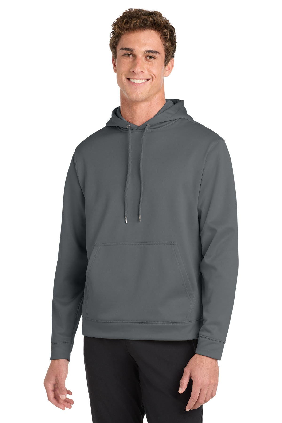 Sport-Tek® Sport-Wick® Fleece Hooded Pullover. F244