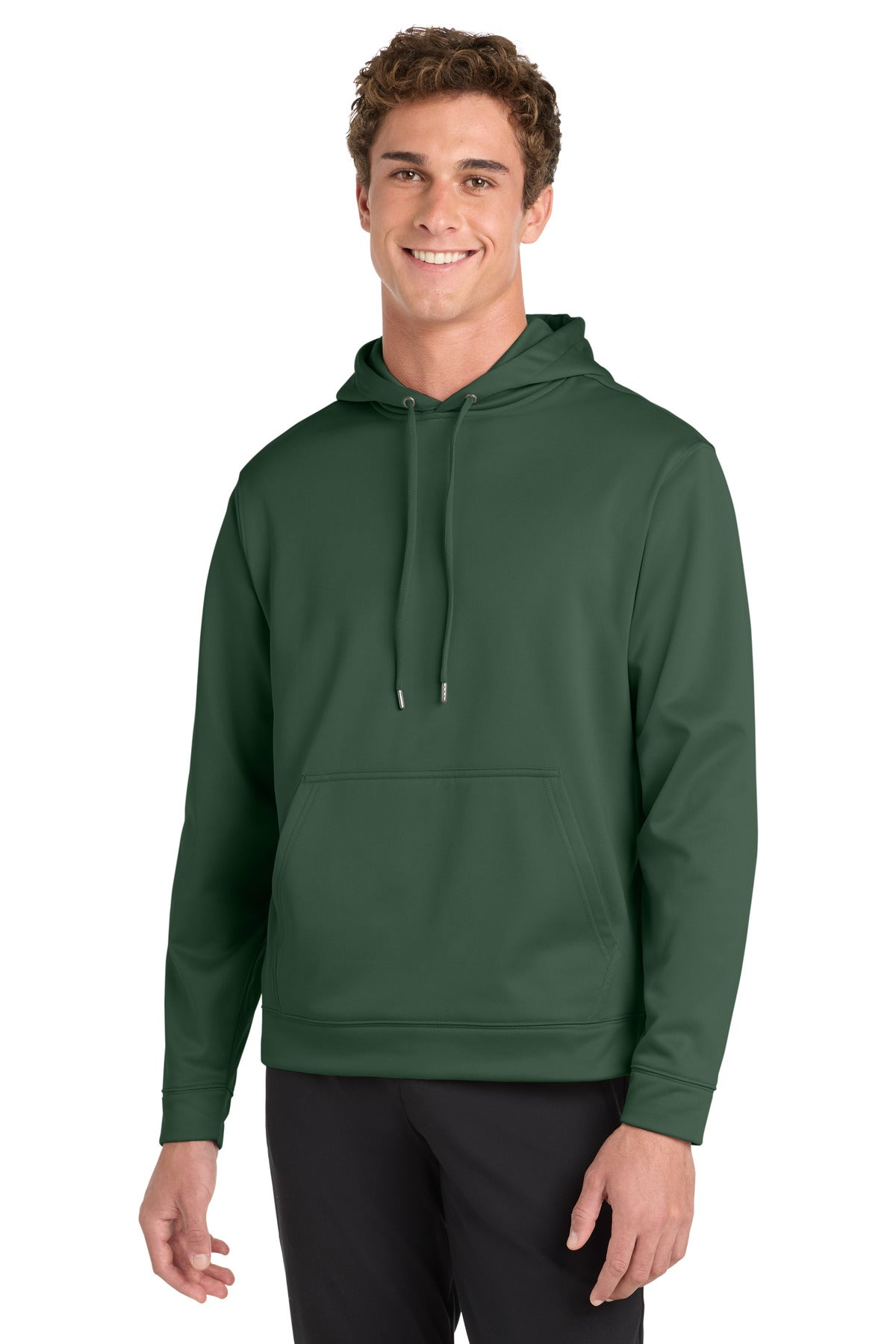 Sport-Tek® Sport-Wick® Fleece Hooded Pullover. F244