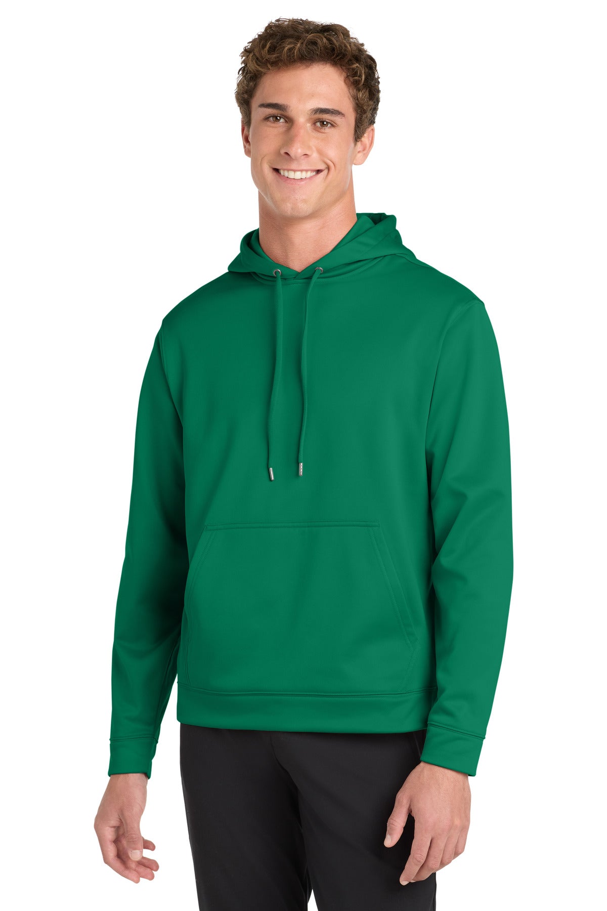 Sport-Tek® Sport-Wick® Fleece Hooded Pullover. F244