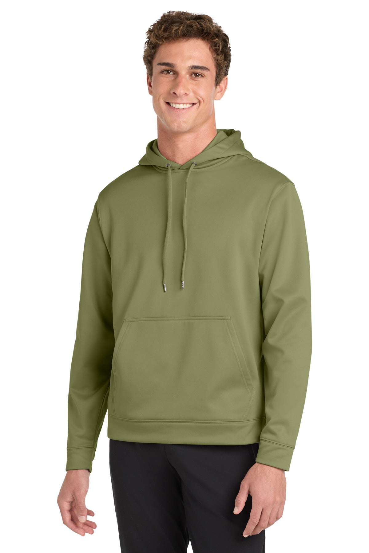 Sport-Tek® Sport-Wick® Fleece Hooded Pullover. F244
