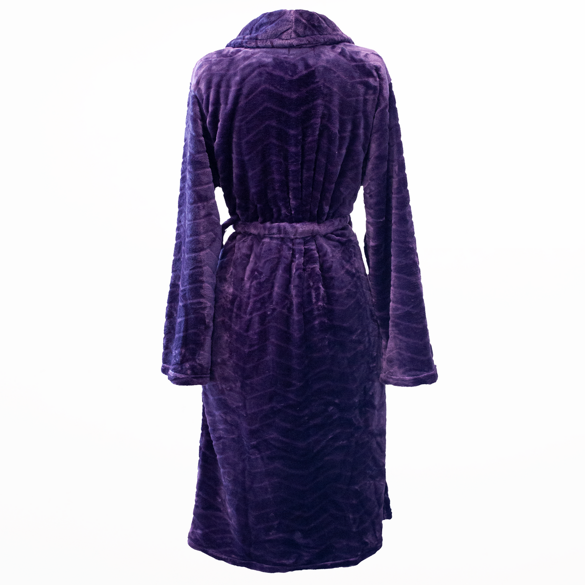 Purple Plush Bath Robe