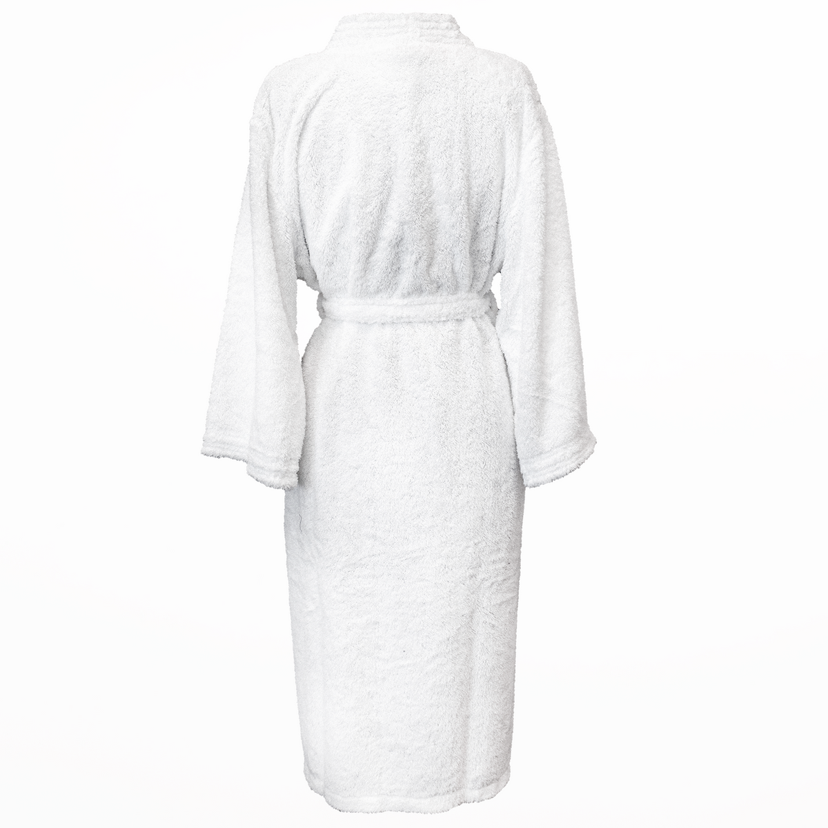 White Plush Bath Robe