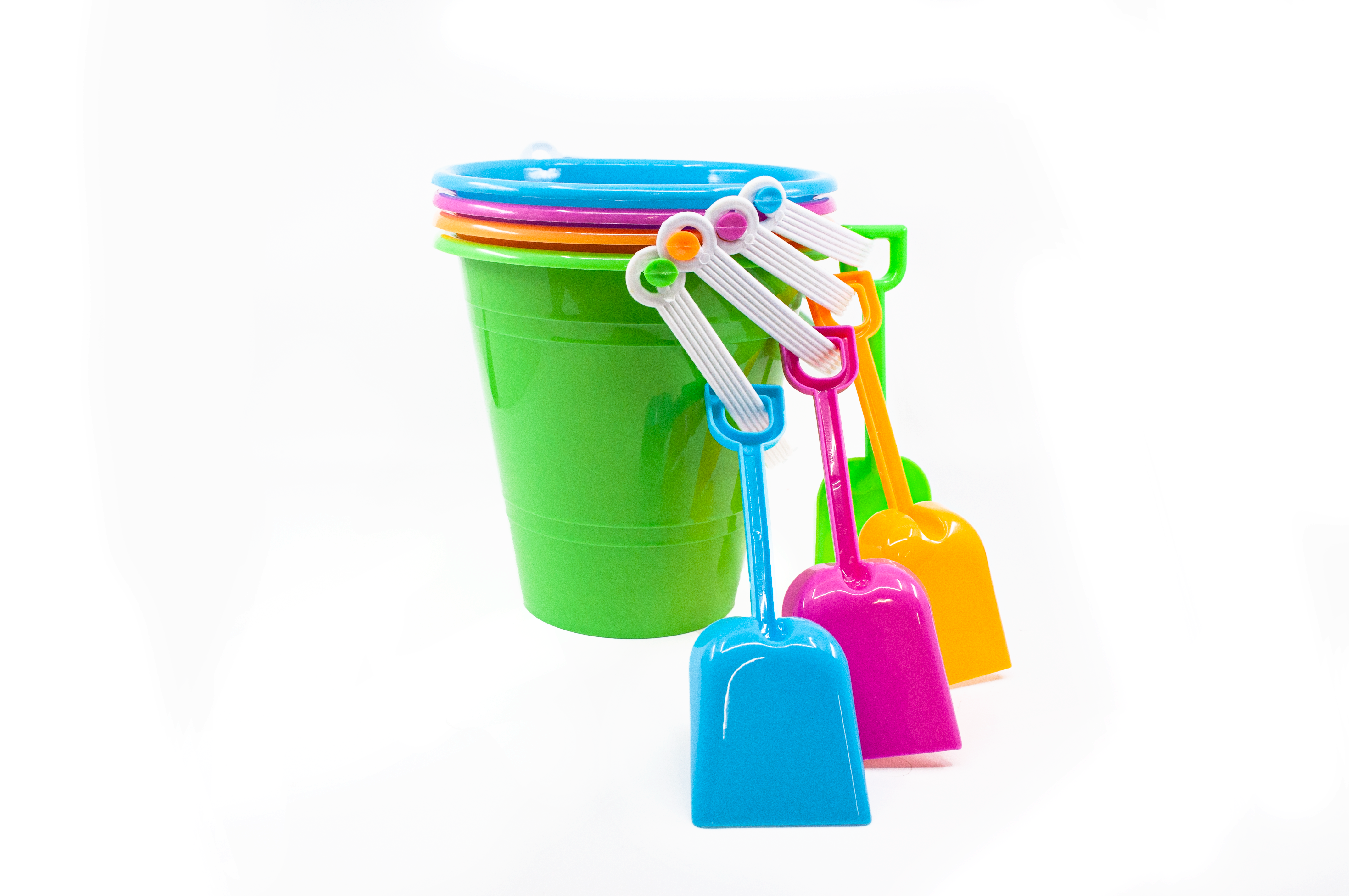 Shovel Dollar Store Sand Buckets Mini Sand Buckets 12-Pack Beach