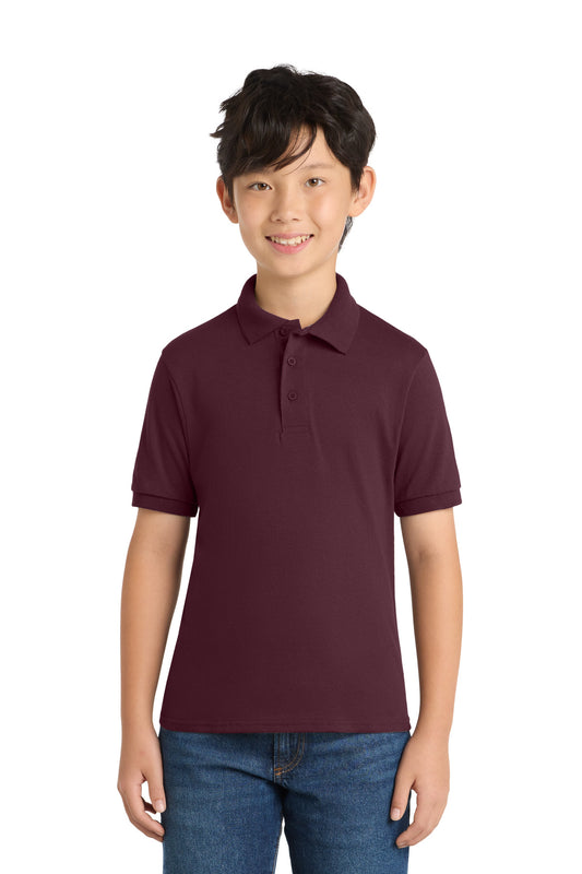 Port & Co™ Youth Core Blend Jersey Knit Polo. KP55Y